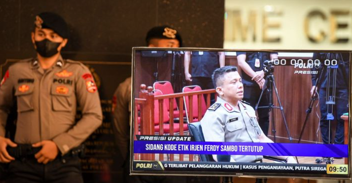 18 Hours of Ethics Trial, Ferdy Sambo Officially Fired from the Police